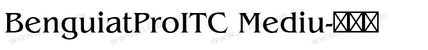 BenguiatProITC Mediu字体转换 BenguiatProITC Mediu字体转换
